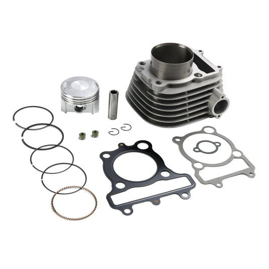 1985-1989 Yamaha YFM200 Moto-4 200 67mm Cylinder Jug Top End Piston Gaskets Kit Generic