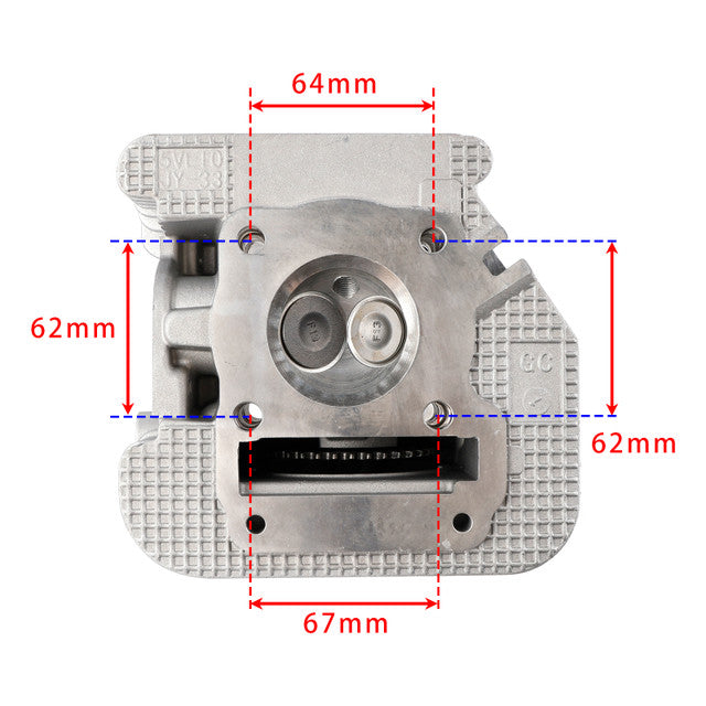 Load image into Gallery viewer, Engine Head Cylinder without EGR Fits Yamaha TT-R125 TTR125E TTR125LE 2000-2022

