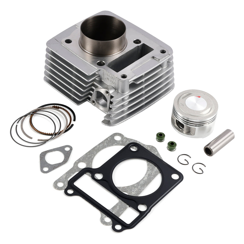 Load image into Gallery viewer, 2004-2016 Yamaha YBR125 Custom 150cc Big Bore Cylinder Piston Top End Kit 57mm
