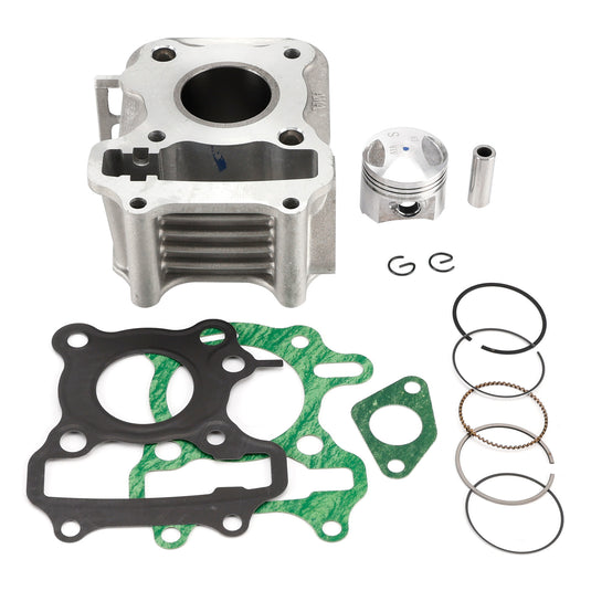 50cc Cylinder Piston Gaskets Top End Kit For Sym Orbit II 25 50 Jet 4 Symphony