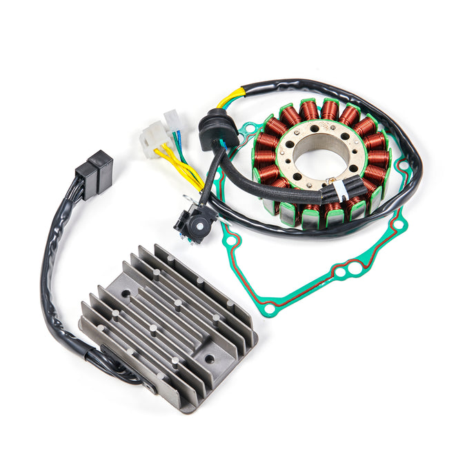 1999-2007 Suzuki Hayabusa 1300 GSX1300R GSX1300RZ Magneto Stator+Regulator Rectifier+Gasket Kit 32101-24F00 32101-24F10 Generic