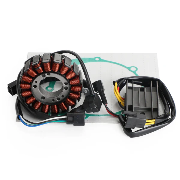 Load image into Gallery viewer, 2000-2004 Suzuki DRZ400 DR-Z400 Magneto Stator+Voltage Rectifier+Gasket

