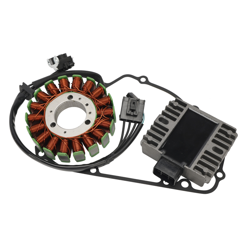 Load image into Gallery viewer, Generator Stator &amp; Regulator Rectifier Kit for 2013–2017 Kawasaki Ninja 250 / Ninja 300 | Includes Gasket
