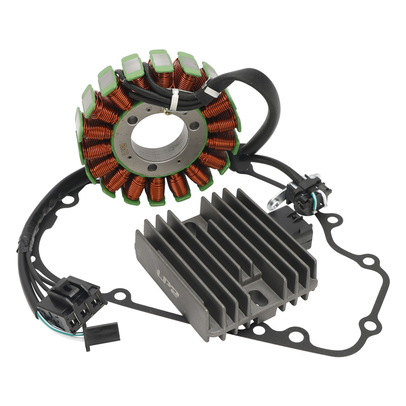 Load image into Gallery viewer, Generator Stator &amp; Regulator Rectifier Kit for 2013–2017 Kawasaki Ninja 250 / Ninja 300 | Includes Gasket
