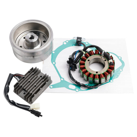 Stator Flywheel Rotor & Regulator Rectifier Kit for Suzuki V-Strom DL1000 (2002–2012) | Includes Gasket