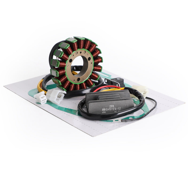 Load image into Gallery viewer, Stator &amp; Regulator Rectifier Kit for Suzuki GN250 / GN250E (1982–1994) | Includes Gasket

