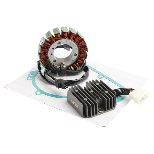 Stator & Regulator Rectifier Kit for Kawasaki ZZR400 / ZZR500 (1990–1992) | Includes Gasket