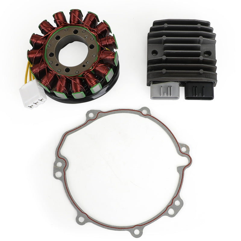 Load image into Gallery viewer, Stator &amp; Regulator Rectifier Kit for Kawasaki ZZR1400 (2006–2017) | Includes Gasket
