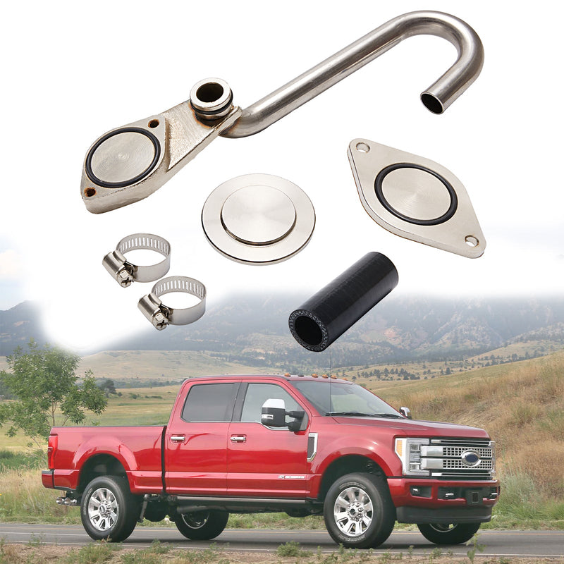 Load image into Gallery viewer, 2003-2007 Ford F250 F350 F450 F550 Super Duty 6.0L Turbo EGR Delete Kit Generic
