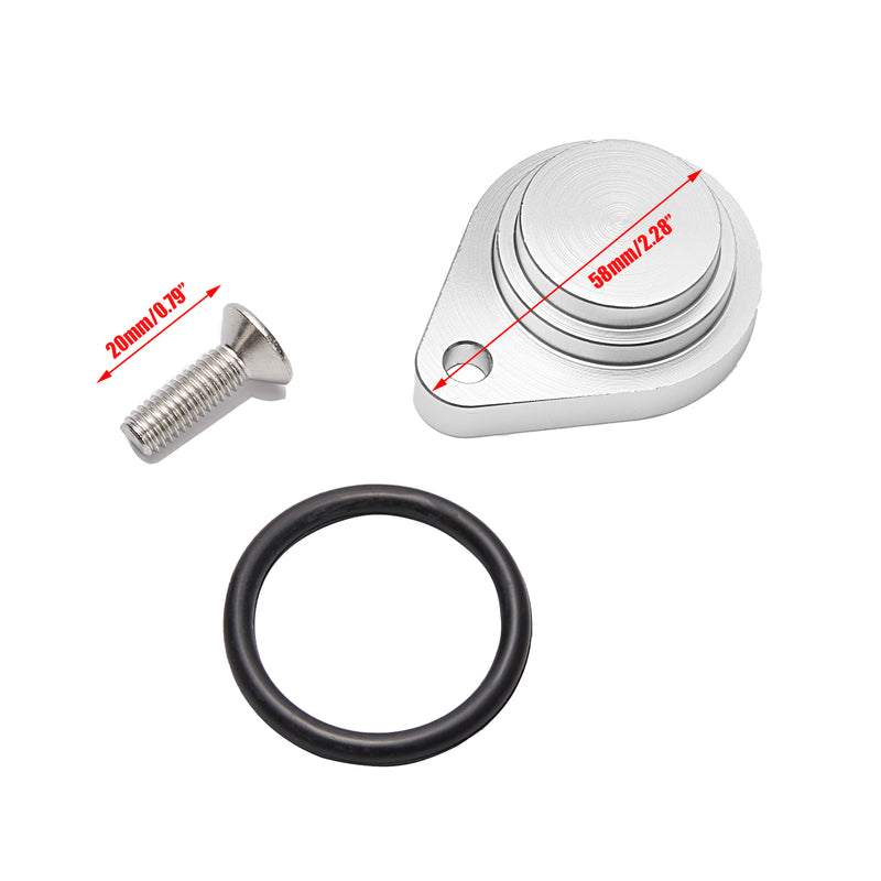 Ls Intake Block Off LS Silverado 4.8L 5.3L 6.0L EGR Delete Tube Plug Intake Block-off Plat ...