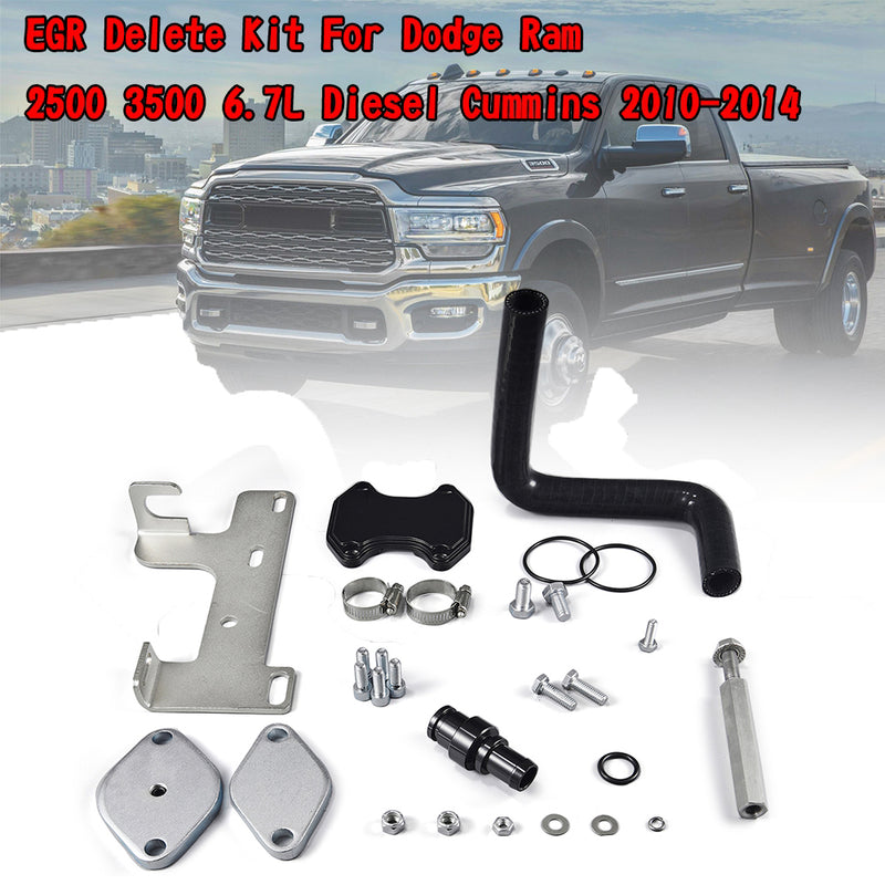 Load image into Gallery viewer, 2010-2021 Dodge Ram 2500 3500 6.7L Diesel Cummins EGR Delete Kit Geneirc
