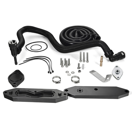 2011-2023 Ford 6.7L Powerstroke Diesel EGR Delete Kit w/Radiating pipe Generic