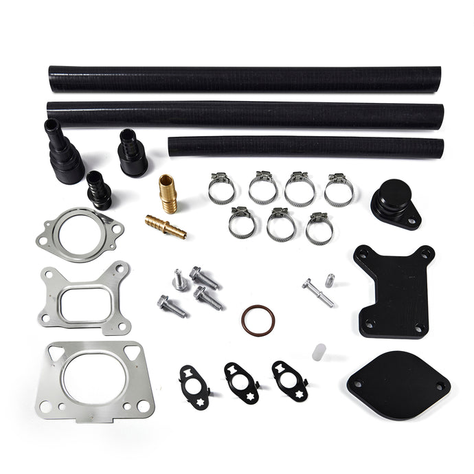 EGR Valve Cooler Delete Kit for 2017-2019 Chevy GMC Duramax Diesel 6.6 L5P Generic