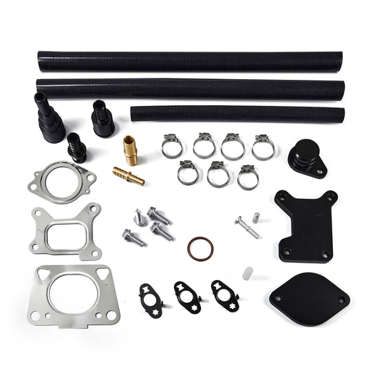 EGR Valve Cooler Delete Kit for 2017-2019 Chevy GMC Duramax Diesel 6.6 L5P Generic