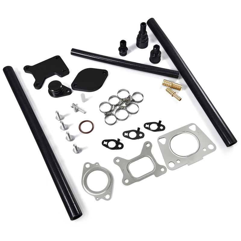 Load image into Gallery viewer, EGR Valve Cooler Delete Kit for 2017-2019 Chevy GMC Duramax Diesel 6.6 L5P
