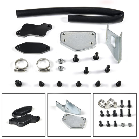 2004.5-2005 Business Star Sierra Leone 2500 HD 3500 6.6L LLY Duramax EGR Valve Cooler Delete Kit Generic