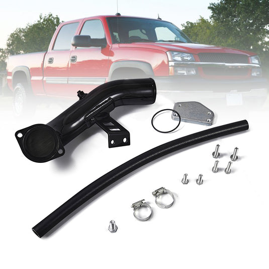 2004-2005 6.6L LLY Chevy GMC Silverado 2500HD EGR Delete Kit & High Flow Intake Duramax Diesel