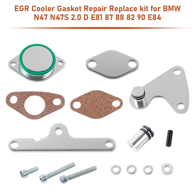 Load image into Gallery viewer, EGR Cooler Gasket Repair Replace kit for BMW N47 N47S 2.0 D E81 87 88 82 90 E84 Generic
