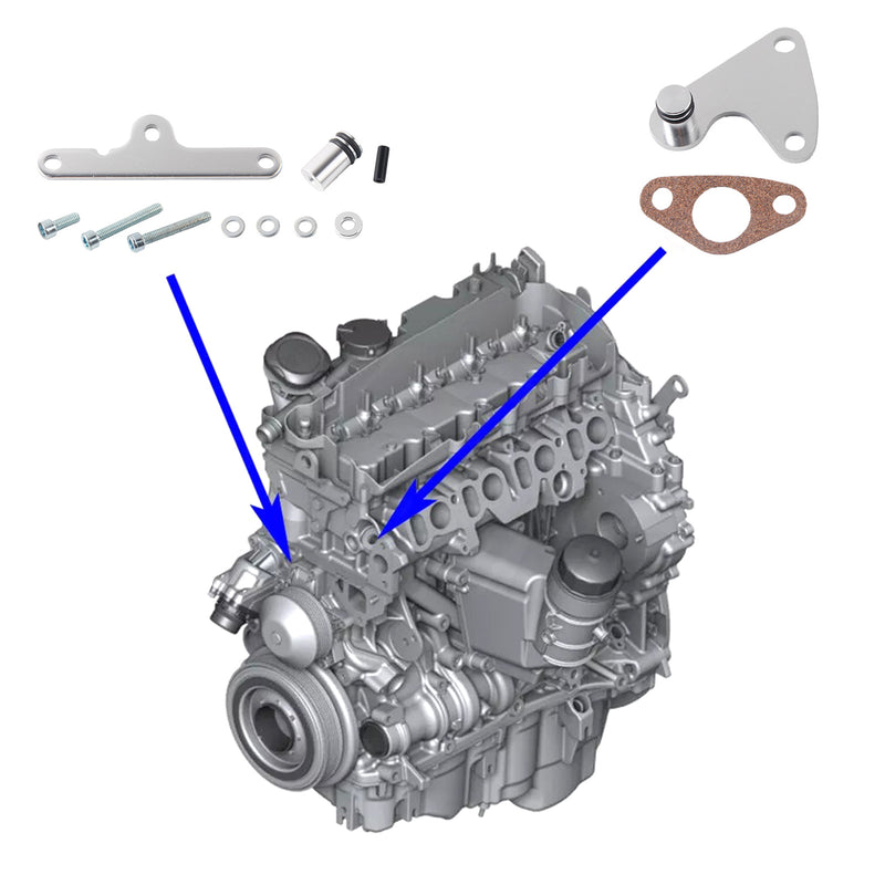 Load image into Gallery viewer, EGR Cooler Gasket Repair Replace kit for BMW N47 N47S 2.0 D E81 87 88 82 90 E84 Generic
