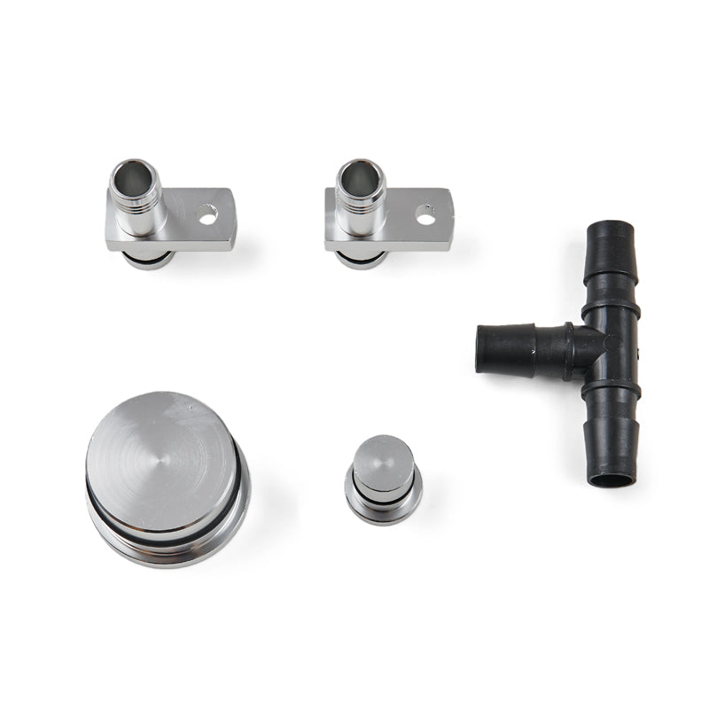 Load image into Gallery viewer, 2004.5-2010 GM Duramax Diesel 6.6L LLY LBZ LMM PCV Reroute &amp; Resonator Delete Kit
