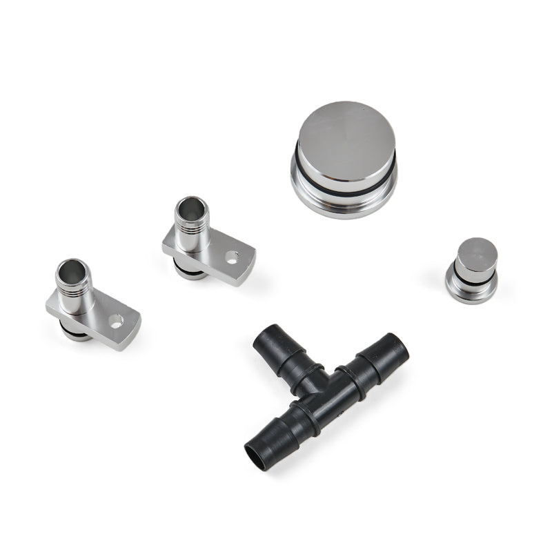 Load image into Gallery viewer, 2004.5-2010 GM Duramax Diesel 6.6L LLY LBZ LMM PCV Reroute &amp; Resonator Delete Kit
