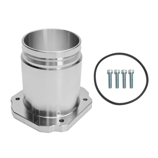 CNC Billet Aluminum Throttle Valve & Grid Heater Delete for 11-16 6.6L LML Duramax | High Flow Performance Kit