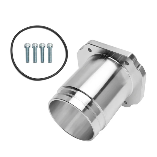 CNC Billet Aluminum Throttle Valve & Grid Heater Delete for 11-16 6.6L LML Duramax | High Flow Performance Kit