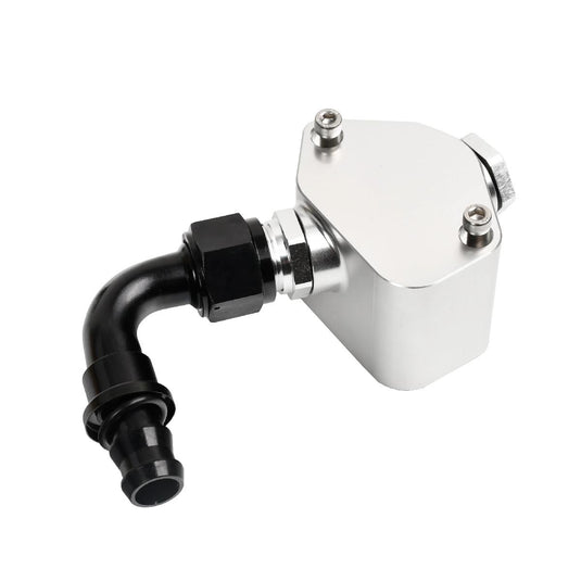 Crankcase Ventilation Reroute Kit for 2017–2024 Chevy Silverado GMC Sierra 2500HD 3500HD L5P 6.6L Duramax Diesel Aluminum