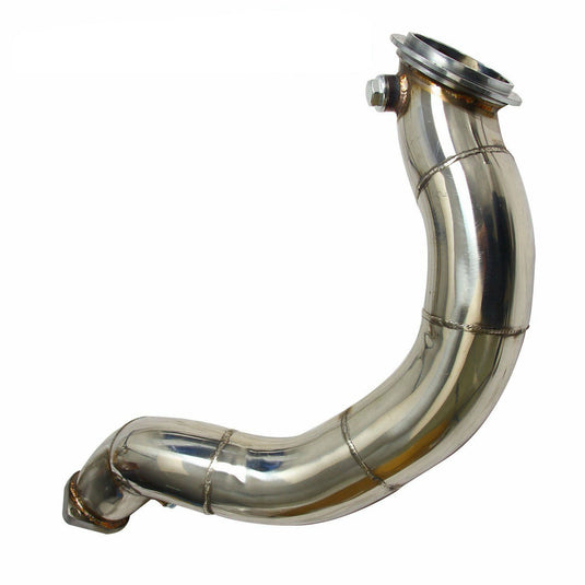 2007-2010 BMW N54 E90/E91/E92/E93/E82/135i/335i Twin Turbo 3 inch Stainless Steel Exhaust Downpipe Pipes compatible Generic