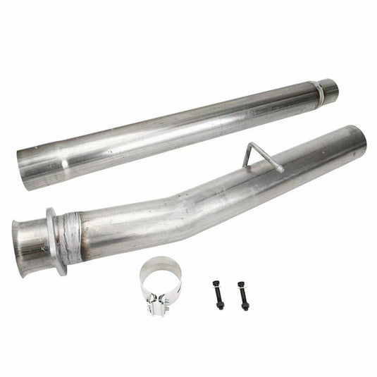 2008-2010 Ford F250 F350 F450 6.4 Powerstroke Diesel 4" Exhaust DPF & Cat Delete Pipe Generic