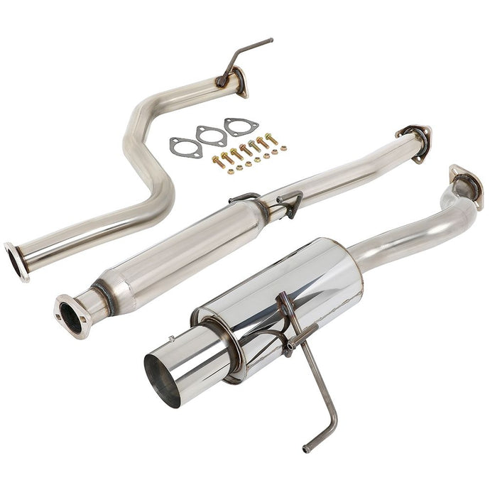 1992-2000 Honda Civic 2DR/4DR 2.5 Pip 4Inch CatBack Exhaust System-Drift Spec Generic