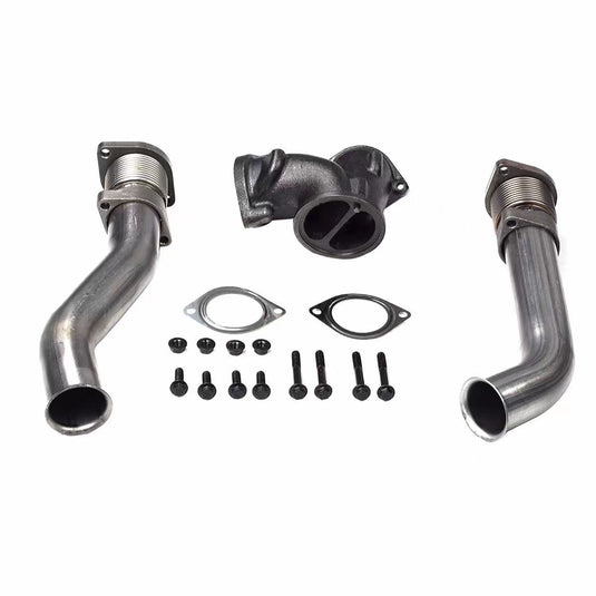 Exhaust Up Pipe Gaskets Kits For Ford 7.3L Turbo Powerstroke Diesel 99.5-03 Exhaust Downpipe