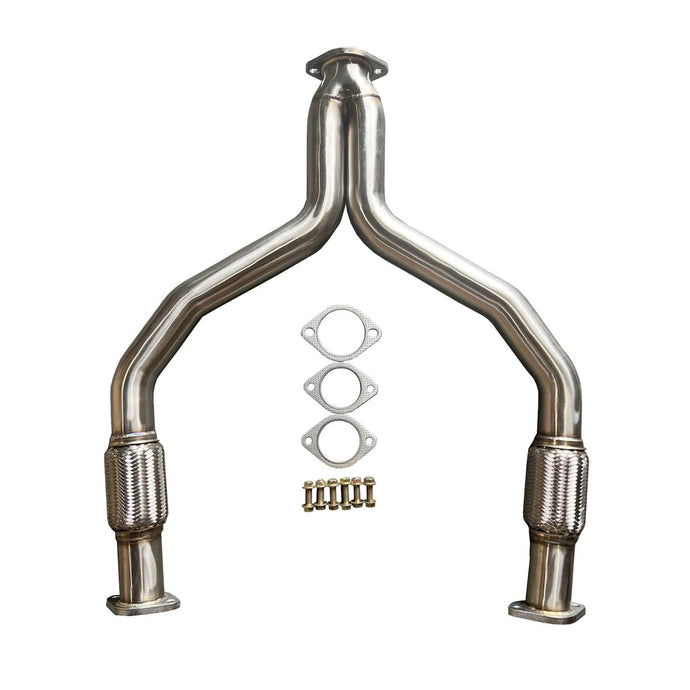 2009-2016 Nissan 370Z 3.7L Stainless Steel Y-Pipe Exhaust Pipe Kit