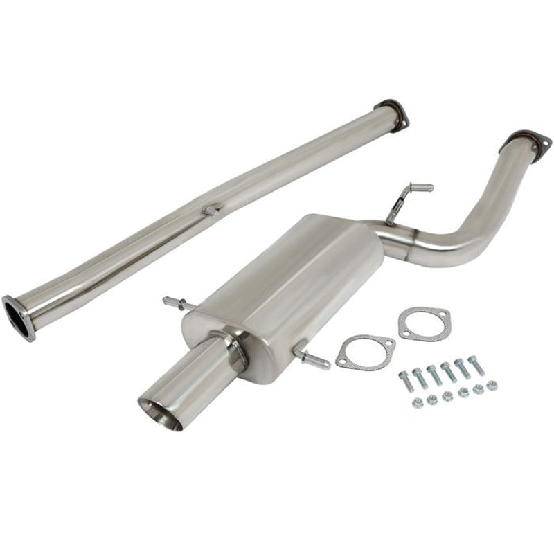 Load image into Gallery viewer, 2002-2007 Subaru Impreza 2.5L Oval 3.5&quot; Tip Catback Exhaust Muffler Pipe System Generic
