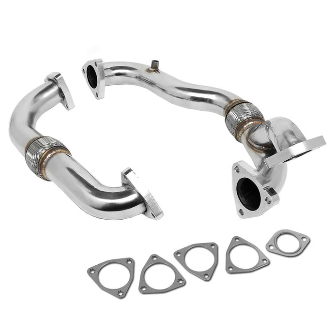 2008-2010 Ford F250 F350 F450 F550 Super Duty 6.4L Turbo Diesel Turbocharger Y-Pipe Up-Pipe w/Hardware Generic