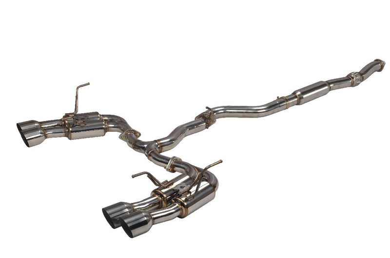 Load image into Gallery viewer, 2015-2021 Subaru WRX/STI Exhaust Header Cat Back Exhaust Tip R400 Quad Tips Exhaust
