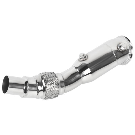 2011–2017 F10 BMW 528i & 528i xDrive N20 Exhaust Racing Downpipe Stainless Steel