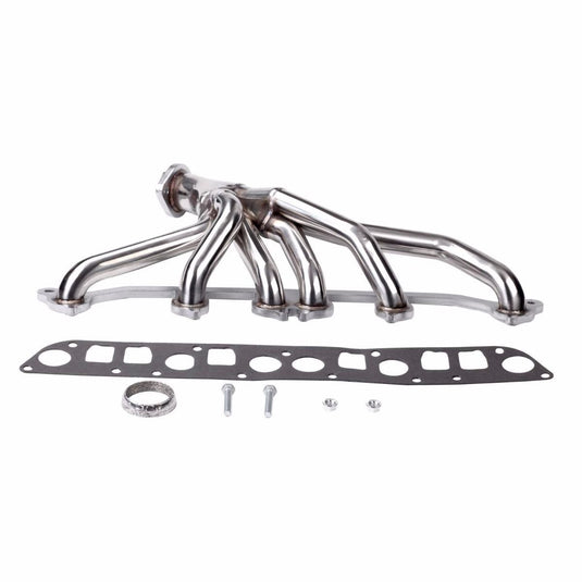 Jeep Grand Cherokee Wrangler 4.0L V6 Exhaust Manifold Stainless Steel 674196 662691 4883385K 4883385 16575131 Generic