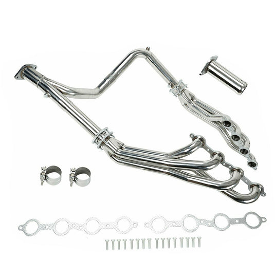 2007-2014 GMC Yukon 4.8L 5.3L 6.0L 6.2L Stainless Steel Exhaust Manifold Headers Generic