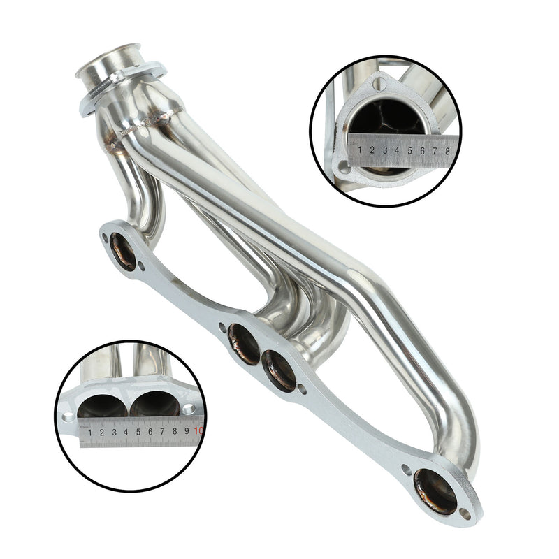 Load image into Gallery viewer, Chevy S10/S15 283 302 305 307 327 350 400 V8 Engines Stainless Steel Manifold Headers Generic
