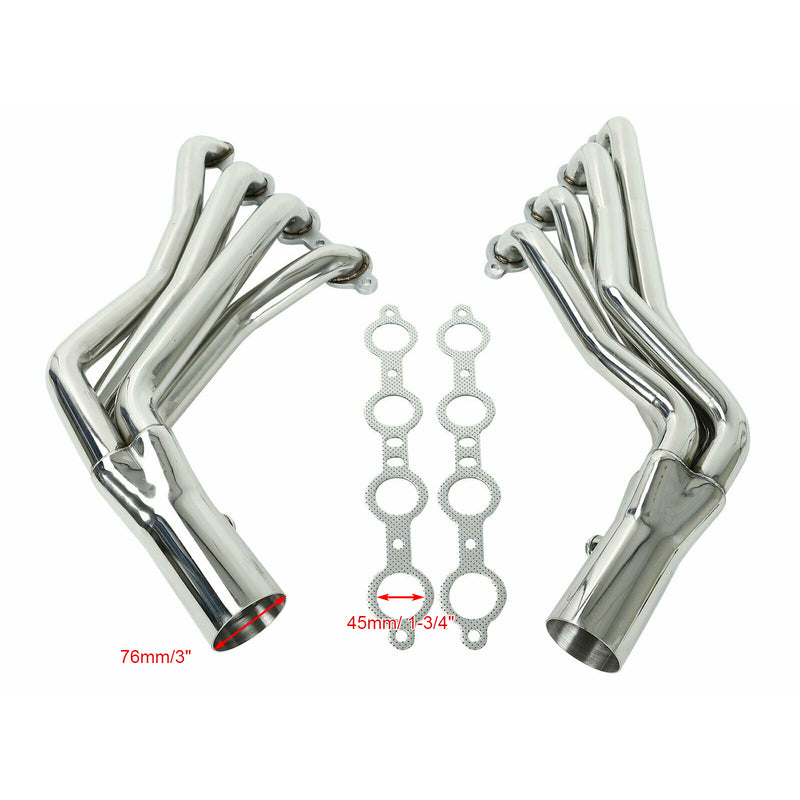 Load image into Gallery viewer, Products LS Swap Tube Headers 1-3/4&quot; Fit Chevy Pontiac Buick LS1 LS2 LS3 LS6 LS7
