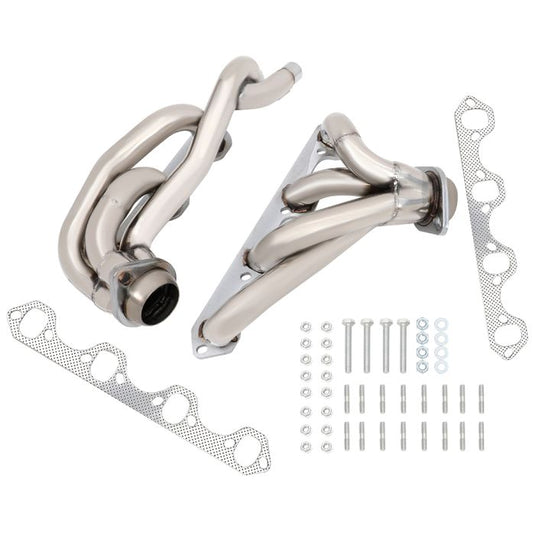 thumbnail image 2 of 1987-1996 Ford F150 F250 Bronco 5.8L V8 Stainless Shorty Headers SS 2 of 5