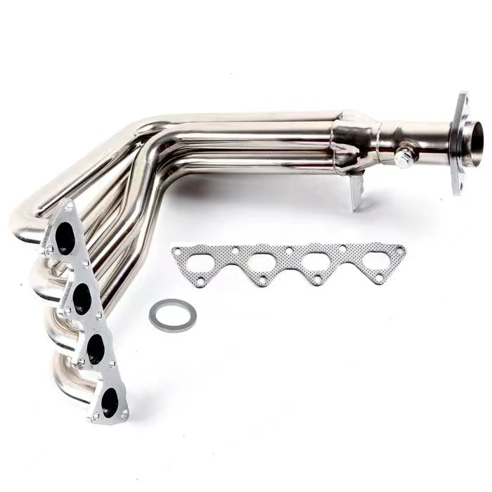 Load image into Gallery viewer, 1994-1997 Honda Civic del Sol VTEC 1.6L L4 Stainless Exhaust Manifold Header
