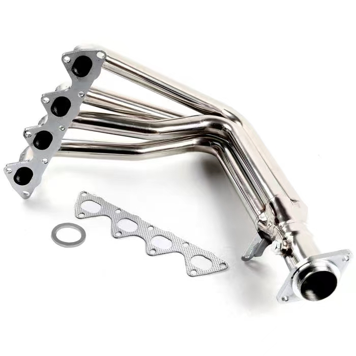 Load image into Gallery viewer, 1994-1997 Honda Civic del Sol VTEC 1.6L L4 Stainless Exhaust Manifold Header
