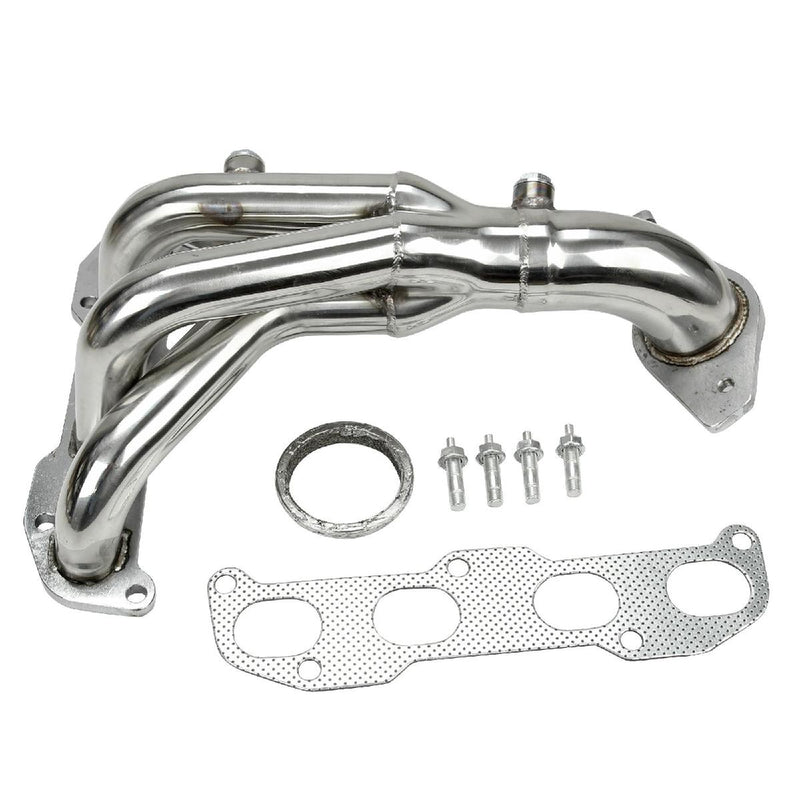 Load image into Gallery viewer, 2002-2004, 2006 Nissan Sentra SE-R Spec V Sedan 4-Door 2.5L 2500CC l4 GAS DOHC Naturally Aspirated Stainless Steel Header Manifold Exhaust

