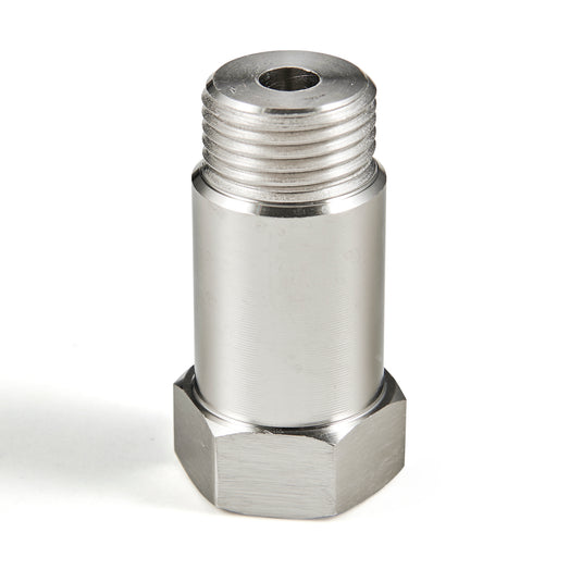 M18 X 1.5 Oxygen Spacer Sensor Angled Extender 90 Degree O2 Bung Exten ...
