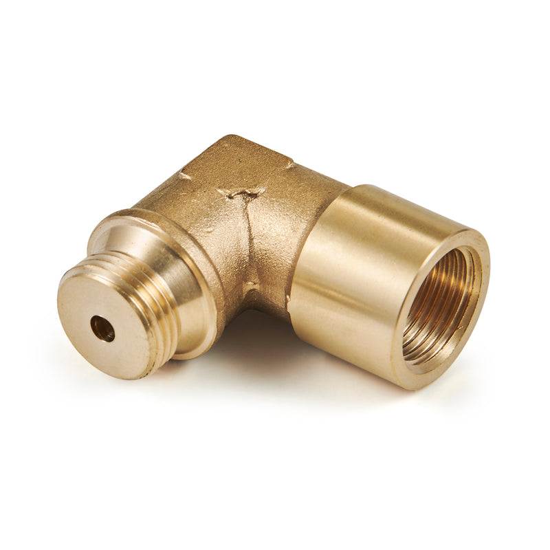 Load image into Gallery viewer, M18X1.5 02 Bung Extension O2 Oxygen Sensor Angled Extender Spacer 90 Degree Generic
