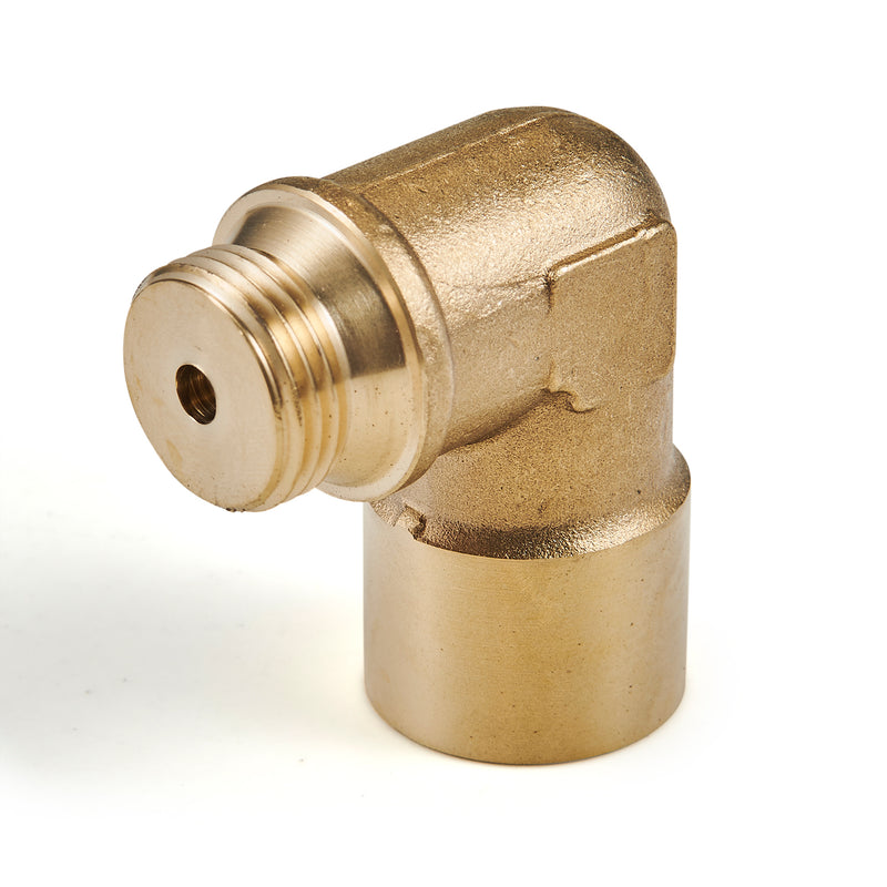 Load image into Gallery viewer, M18X1.5 02 Bung Extension O2 Oxygen Sensor Angled Extender Spacer 90 Degree Generic
