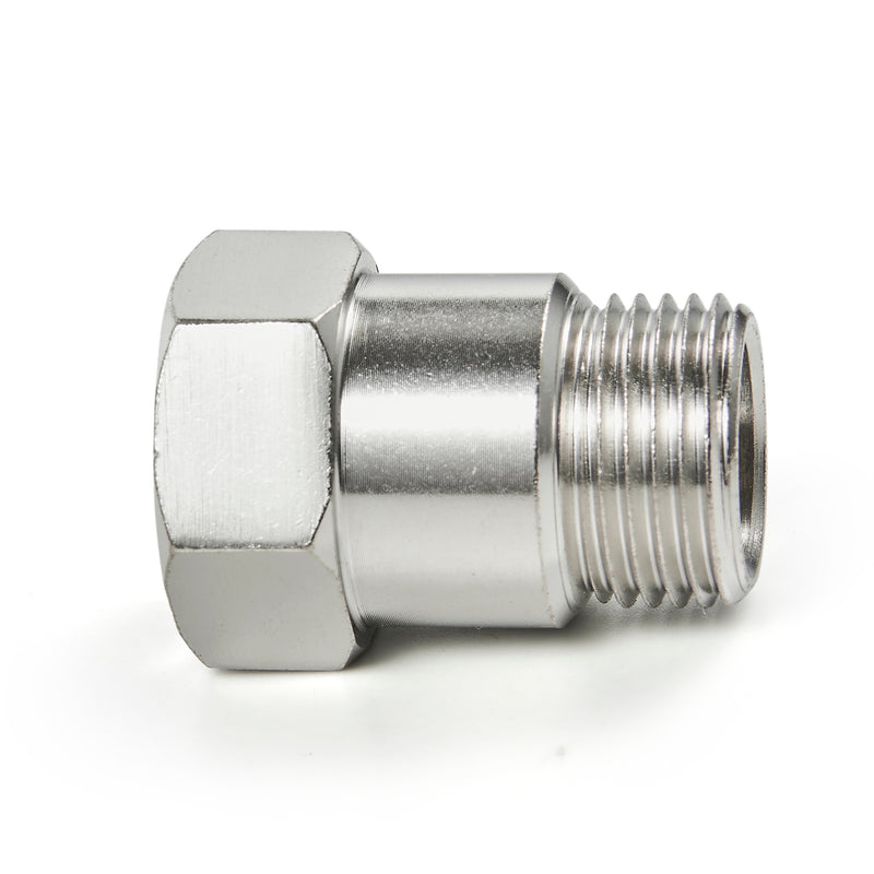 Load image into Gallery viewer, M18 X 1.5 Bung 32mm O2 Oxygen Sensor Test Pipe Extension Extender Adapter Spacer Generic
