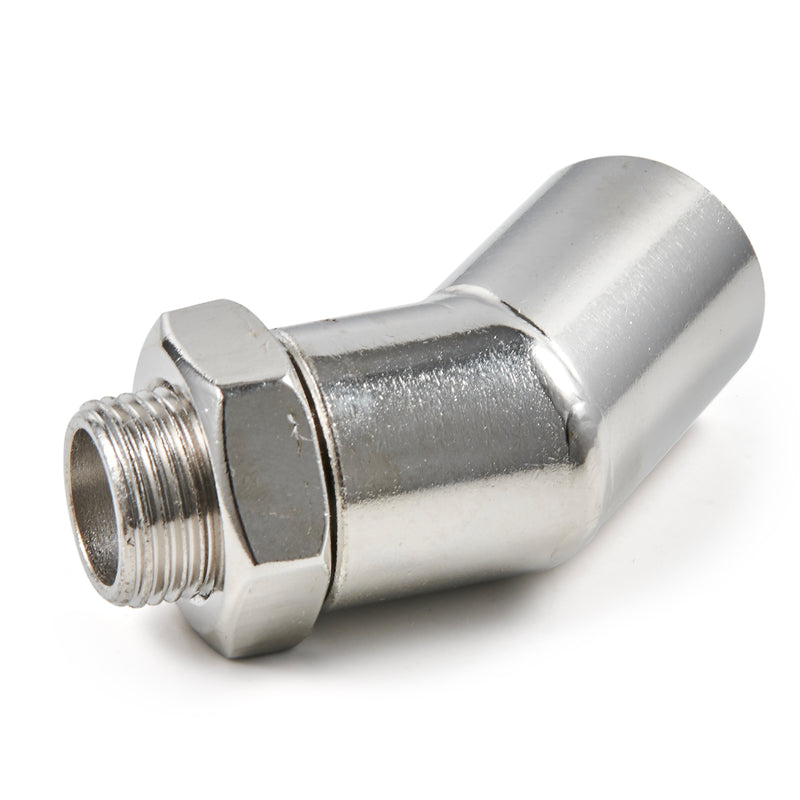 Load image into Gallery viewer, M18 X 1.5 135 Degree Catalytic Converter CEL Oxygen Sensor Extender Adapter Spacer Generic
